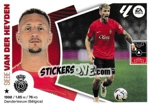 Figurina Siebe Van der Heyden (9B) - LaLiga 2024-2025
 n. 380 - Colecciones ESTE