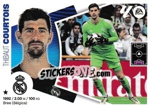 Figurina Thibaut Courtois (3) - LaLiga 2024-2025
 n. 343 - Colecciones ESTE