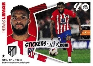 Sticker Thomas Lemar (15) - LaLiga 2024-2025
 n. 86 - Colecciones ESTE