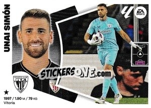 Sticker Unai Simón (3) - LaLiga 2024-2025
 n. 43 - Colecciones ESTE