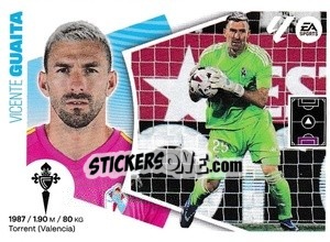 Figurina Vicente Guaita (3) - LaLiga 2024-2025
 n. 163 - Colecciones ESTE