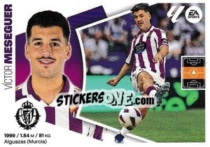 Sticker Víctor Meseguer (12A) - LaLiga 2024-2025
 n. 562 - Colecciones ESTE
