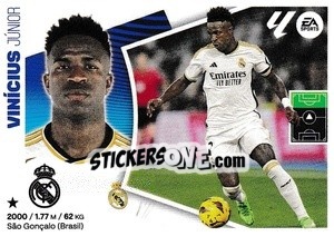 Figurina Vinícius Júnior (19) - LaLiga 2024-2025
 n. 362 - Colecciones ESTE