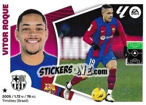 Sticker Vitor Roque (18B) - LaLiga 2024-2025
 n. 121 - Colecciones ESTE