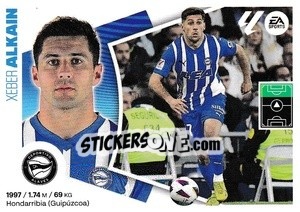 Cromo Xeben Alkain (18) - LaLiga 2024-2025
 n. 18 - Colecciones ESTE