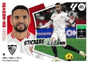 Figurina Youssef En-Nesyri (18) - LaLiga 2024-2025
 n. 508 - Colecciones ESTE