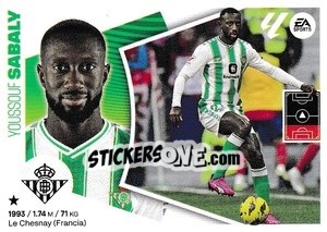 Sticker Youssouf Sabaly (6) - LaLiga 2024-2025
 n. 136 - Colecciones ESTE