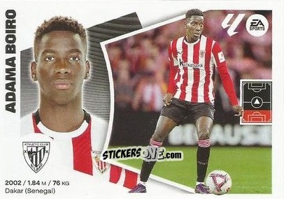 Figurina Adama Boiro - LaLiga 2024-2025
 n. M4 - Colecciones ESTE