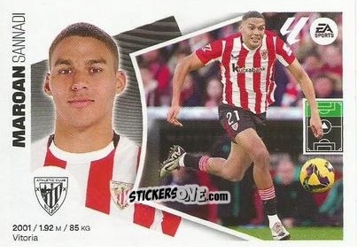 Figurina Maroan Sannadi - LaLiga 2024-2025
 n. M5 - Colecciones ESTE