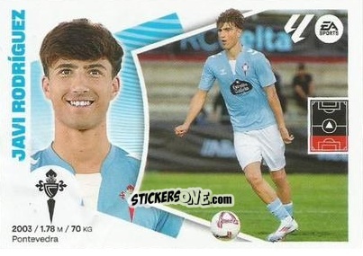 Cromo Javi Rodríguez - LaLiga 2024-2025
 n. M13 - Colecciones ESTE