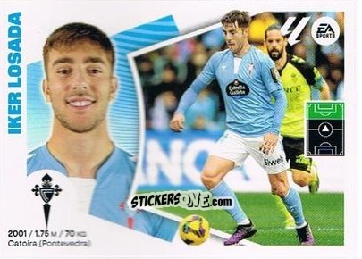 Figurina Iker Losada - LaLiga 2024-2025
 n. M14 - Colecciones ESTE