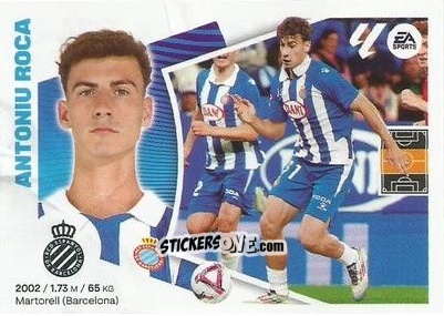 Cromo Antoniu Roca - LaLiga 2024-2025
 n. M18 - Colecciones ESTE