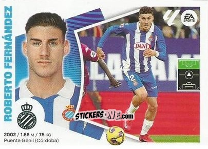 Figurina Roberto Fernández - LaLiga 2024-2025
 n. M19 - Colecciones ESTE