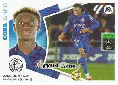 Figurina Coba da Costa - LaLiga 2024-2025
 n. M22 - Colecciones ESTE