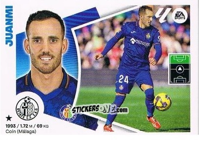 Figurina Juanmi - LaLiga 2024-2025
 n. M23 - Colecciones ESTE
