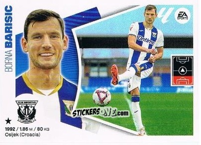 Sticker Borna Barišić - LaLiga 2024-2025
 n. M27 - Colecciones ESTE