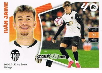 Cromo Iván Jaime - LaLiga 2024-2025
 n. M34 - Colecciones ESTE