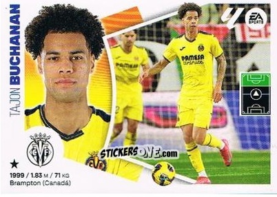 Sticker Tajon Buchanan - LaLiga 2024-2025
 n. M40 - Colecciones ESTE
