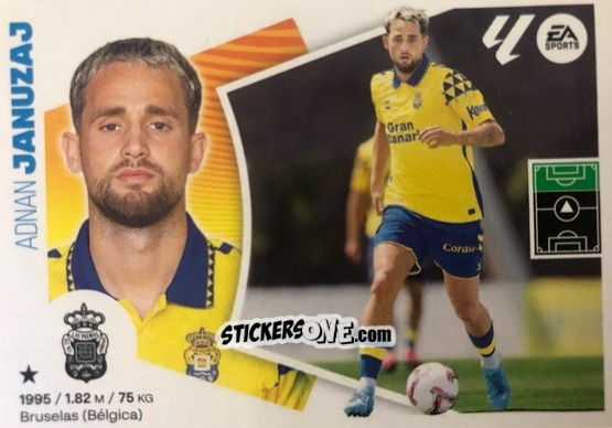 Figurina Adnan Januzaj (19BIS) - LaLiga 2024-2025
 n. 302 - Colecciones ESTE