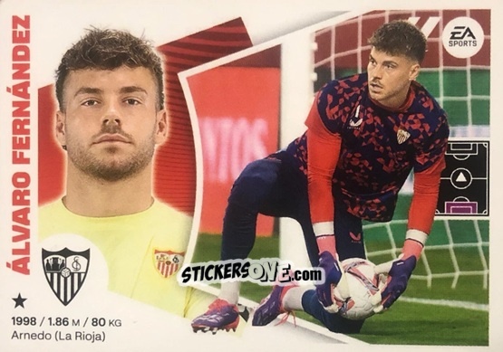 Sticker Álvaro Fernández (4BIS) - LaLiga 2024-2025
 n. 513 - Colecciones ESTE