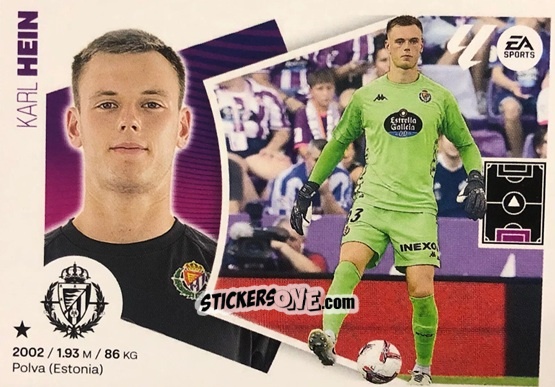 Sticker Karl Hein (3BIS) - LaLiga 2024-2025
 n. 574 - Colecciones ESTE