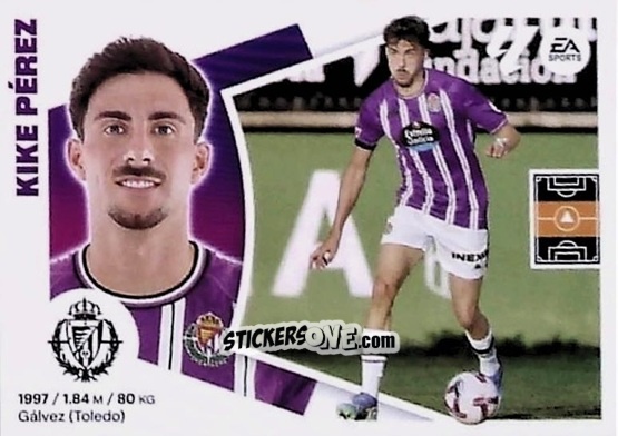 Figurina Kike Pérez (13BIS) - LaLiga 2024-2025
 n. 576 - Colecciones ESTE