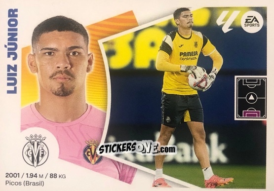 Sticker Luiz Júnior (3BIS) - LaLiga 2024-2025
 n. 604 - Colecciones ESTE