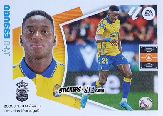 Cromo Dário Essugo (15BIS) - LaLiga 2024-2025
 n. 304 - Colecciones ESTE