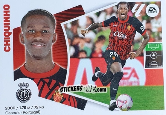 Sticker Chiquinho (19BIS) - LaLiga 2024-2025
 n. 396 - Colecciones ESTE