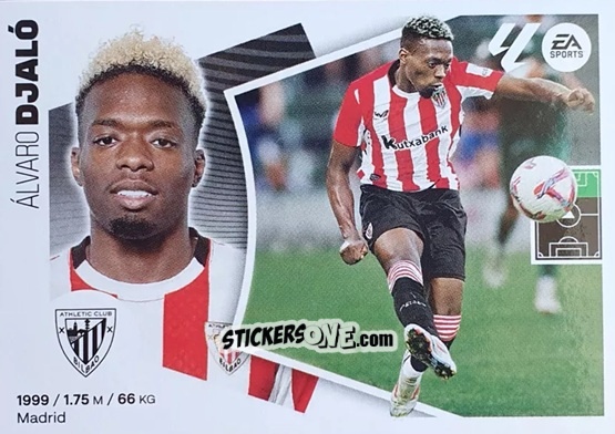 Cromo Álvaro Djaló (3) - Athletic Club - LaLiga 2024-2025
 n. 683 - Colecciones ESTE