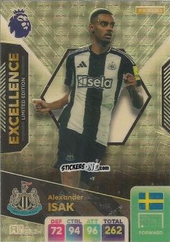 Sticker Alexander Isak - English Premier League 2024-2025. Adrenalyn XL
 n. EX6 - Panini