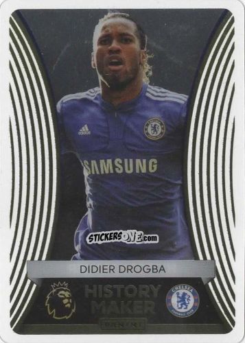 Cromo Didier Drogba - English Premier League 2024-2025. Adrenalyn XL
 n. HSLEAS-DD - Panini