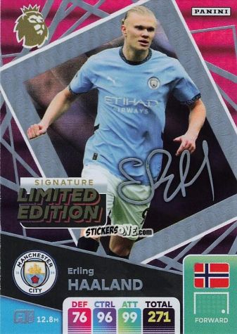 Cromo Erling Haaland - English Premier League 2024-2025. Adrenalyn XL
 n. LEPS-EH - Panini
