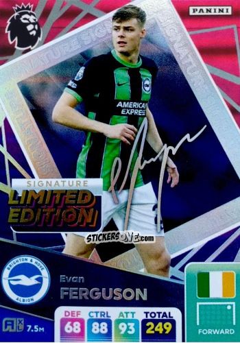 Cromo Evan Ferguson - English Premier League 2024-2025. Adrenalyn XL
 n. LEPS-EF - Panini