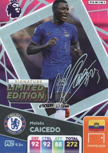 Cromo Moises Caicedo - English Premier League 2024-2025. Adrenalyn XL
 n. LEPS-MC - Panini