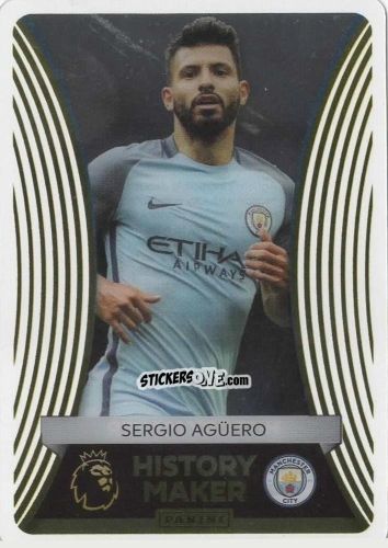 Figurina Sergio Agüero - English Premier League 2024-2025. Adrenalyn XL
 n. HSLEAS-SA - Panini