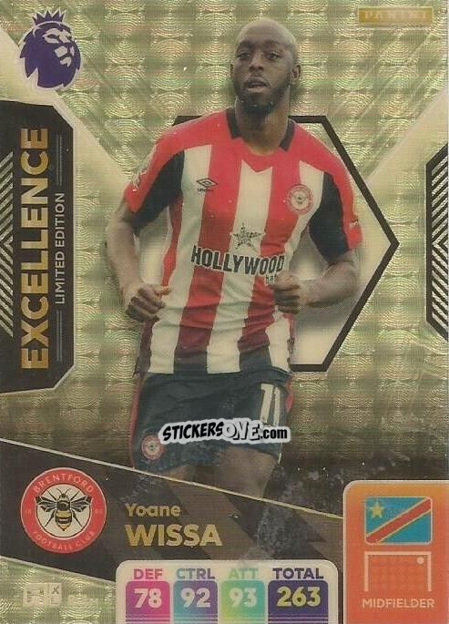 Sticker Yoane Wissa - English Premier League 2024-2025. Adrenalyn XL
 n. EX1 - Panini