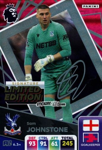Figurina Sam Johnstone - English Premier League 2024-2025. Adrenalyn XL
 n. LEPS-SJ - Panini