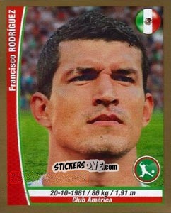 Figurina Francisco Rodriguez - Copa Mundial Brasil 2014 n. 34 - Navarrete