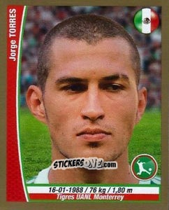 Sticker Jorge Torres - Copa Mundial Brasil 2014 n. 38 - Navarrete