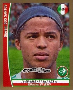 Figurina Giovani Dos Santos - Copa Mundial Brasil 2014 n. 46 - Navarrete