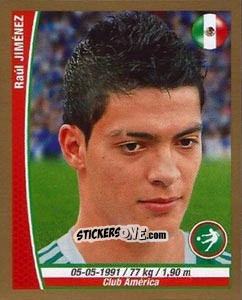 Figurina Raul Jimenez - Copa Mundial Brasil 2014 n. 47 - Navarrete