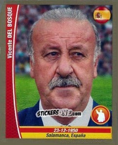 Sticker Vicente Del Bosque - Copa Mundial Brasil 2014 n. 68 - Navarrete