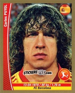 Sticker Carles Puyol - Copa Mundial Brasil 2014 n. 73 - Navarrete