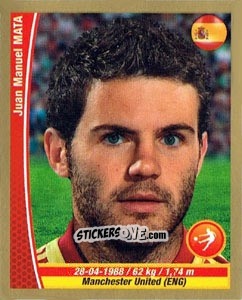 Figurina Juan Mata - Copa Mundial Brasil 2014 n. 80 - Navarrete
