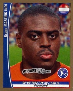Sticker Bruno Martins Indi - Copa Mundial Brasil 2014 n. 89 - Navarrete