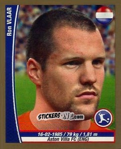 Sticker Ron Vlaar - Copa Mundial Brasil 2014 n. 90 - Navarrete