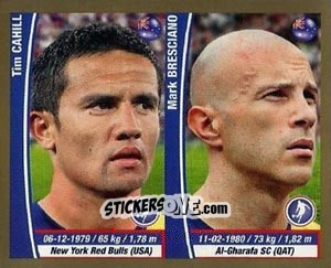 Cromo Tim Cahill / Mark Bresciano - Copa Mundial Brasil 2014 n. 116 - Navarrete