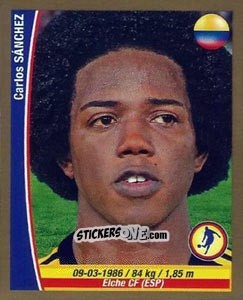 Figurina Carlos Sanchez - Copa Mundial Brasil 2014 n. 129 - Navarrete
