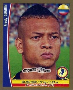 Figurina Fredy Guarin - Copa Mundial Brasil 2014 n. 130 - Navarrete